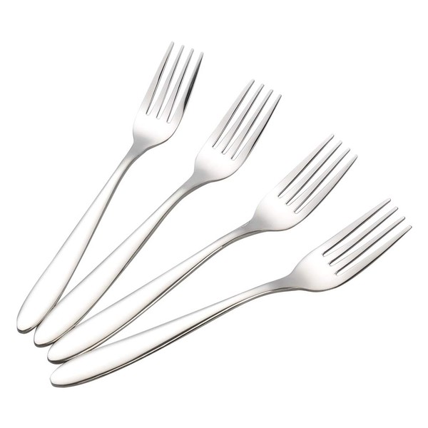 Hespama 12-Pieces Dinner Forks, Stainless Steel Table Forks Set