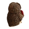 Funny Gufi - Owl in Love Holding Heart