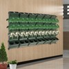WANLECY Vertical Wall Planter with 30 Pots, Self Watering Vertical