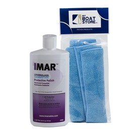 MyBoatStore Imar 302 Strataglass Polish Bundle with a Microfiber Detailing Cloth (2 Total Items)