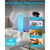 BrightArk 55W Lampada UV Ozono E27 con telecomando e 3