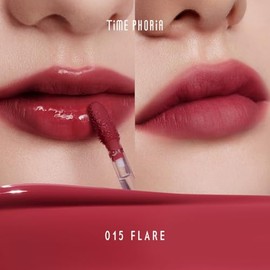 TIMEPHORIA Altera Tinte Labial Difuminador 015 Flare, Rosa Rojizo Intenso Acabado Brillante a Mate Suave, Difumina Líneas del Labio, Textura Aterciope