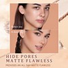 NAISSIYA Oil Control Face Pressed Powder,Matte Smooth Flawless Finishing Powder
