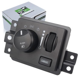 partszen Headlight Switch with Cargo Fog Light for Dodg e Dakota Ram Pickup 56049637AD AM-149216264 SW5317