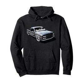 Puro Trokiando 1990s OBS Slammed Static truck on wheels Pullover Hoodie