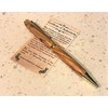 Handmade pen handcrafted from Bethlehem Olive wood
