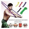 Set 5 Liga De Resistencia Fitness Bandas Elasticas Ejercicio Aidehome