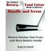 Health Craft, Saladmaster, Kitchen Craft Food Cutter HANDLE with REVERSE SCREW fits Saladmaster Health Craft West Bend