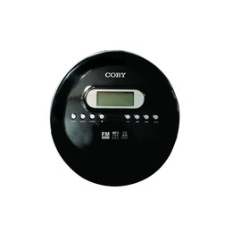 Coby Portable CD Player with Anti-Skip Protection & FM Radio Includes Stereo Earbuds. CD Player for Cd’S, CD-R, CD-RW & MP3 Cd’S. (Black)