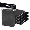 400 Fundas de Tarjetas Negras para Tarjetas de Intercambio, Fundas