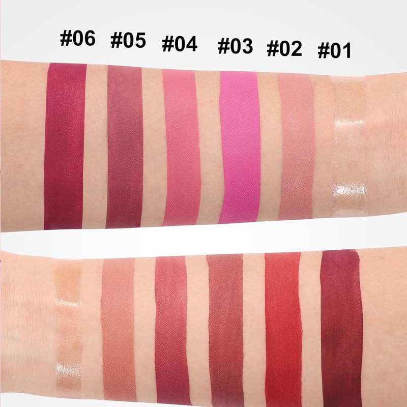 6 Colours Lipstick Set (Diamond Lip Gloss SetB)