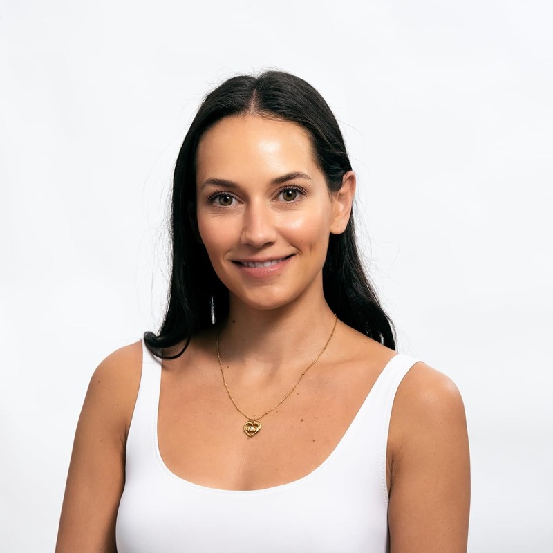 LuckyLy Collares para Mujer Mom Oro 18K Zirconia Cúbica, Regalos