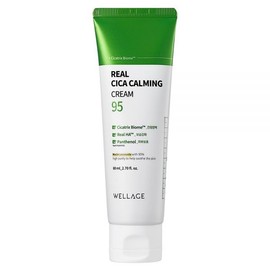 Wellage Real Cica Calming 95 Cream 80ml 1 piece 80ml x 1 piece / 웰라쥬 리얼 시카 카밍 95 크림 80ml 1개 80ml x 1개