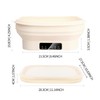 SophRept 11" Silicone Electric Foldable Bread Proofing Basket, Food-Safe Dough