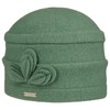 Seeberger Classic Plain Wool Hat for Women, Green