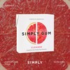 SIMPLY Gum Cleanse (Grapefruit and Prickly Pear), Plastic-Free Natural Chewing