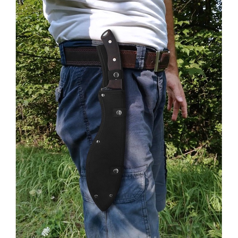 JXE JXO Machete, 14.5" Full Tang Machete for Cutting Trees