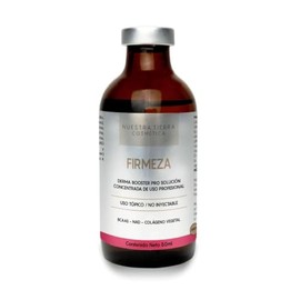 Nuestra Tierra Cosmetica Firmeza Derma Booster Pro, Solucin Concentrada para Rostro y Cuerpo, Uso Profesional, BCAAs y Colgeno Vegetal, 50ml          