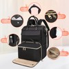BERTASCHE Lunch Backpack for Women, 17.3 Inch Laptop Backpack with