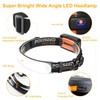 LED Headlamp Rechargeable, Super Bright 1500 Lumens 230° Wide Beam
