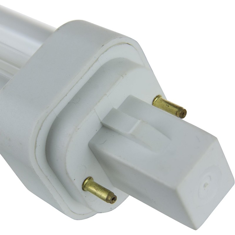 Diodesy- Pack of 10 PLD9/SP27K Compact Fluorescent Light Bulb, Double