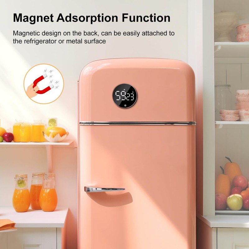 BlueSnail Kitchen Timer with LED Digital Display Smart Efficana for