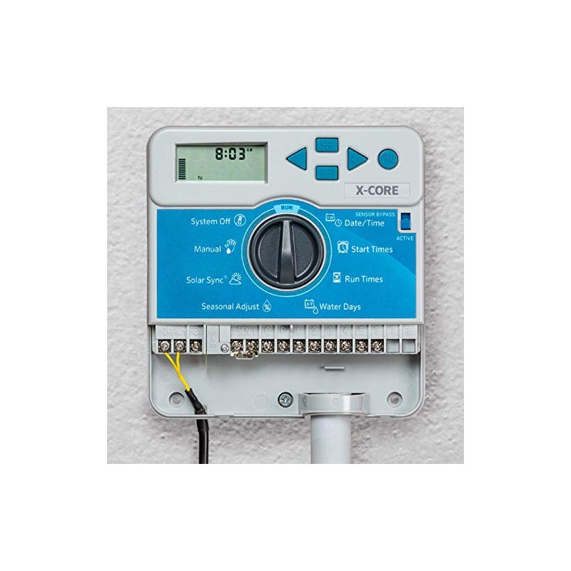 Hunter Sprinkler Irrigation XC600i X-Core 6-Station Indoor Controller, Small, Gray