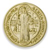 Venerare 1" Saint Benedict Medal (Gold)