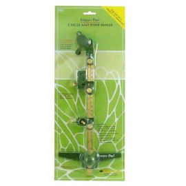 Studio Pro Strip/Circle Maker Tool for Glass Cutting, Crafts, 3-24.5 in Circles, 0.625-12.25 in Strips