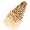 Long Curly Crochet Braids Women Soft Fashionable Delicate Synthetic Braiding