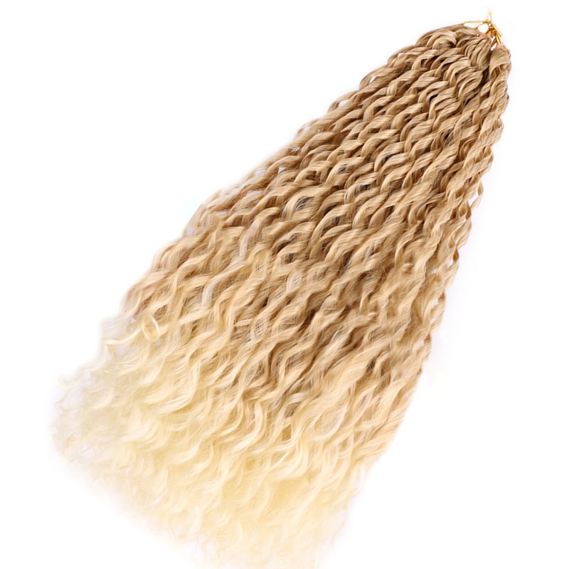 Long Curly Crochet Braids Women Soft Fashionable Delicate Synthetic Braiding