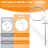 MARRTEUM 2 Pcs RTD Temperature Probe Sensor, Internal RTD Temperature
