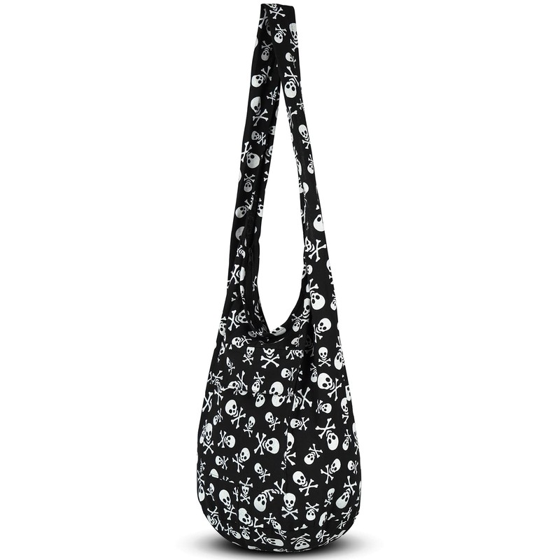 Your Cozy Crossbody Handbag, Handmade Boho Cotton Bag, Unisex, White