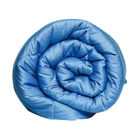 Chrome Cherry Washable Weighted Blanket 10 Pounds by Secūr | Premium 100% Cotton, and Glass Beads, Reinforced Stitching | Designed in The USA, 10 lb Weighted Blankets for Adults | 48 x 72 Inches