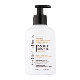 GISÈLE DENIS - Double Bronze Super Instant Tanning Pack, Gesicht 40 ml + Körper 250 ml, Creme-Bräunungscreme, Bräunungsbeschleuniger, Sonnenbräunungscreme, angenehmer Duft, vegane Formel