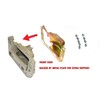 Advance Ignition Upgraded Set 4PCS Inside Door Handle Khaki Bolt