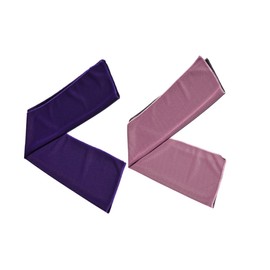 BESPORTBLE 2pcs Microfiber Cooling Towel Quick Dry Fitness Towels for Running Camping Light Deep Absorbent Breathable Instant Cooling Effect