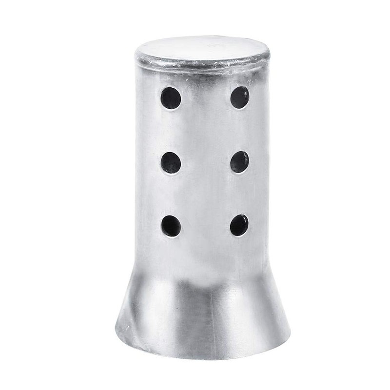 Motorcycle exhaust pipe silencer, stainless steel material, 51 mm, universal