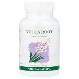 Arizona Natural Yucca Root, 90 Capsules (500 mg per Capsule)