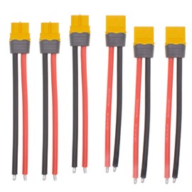XT60 Plug Female Male Connector Cable XT60H XT60 Pigtail with12AWG 10cm Silicon Wire for RC Lipo Battery ESC
