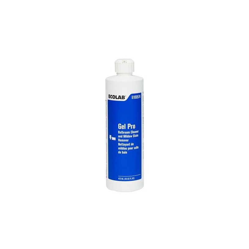 Ecolab Gel Pro™ Bathroom Cleaner and Mildew Stain Remover