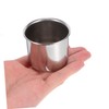 Gatuida Portable Stainless Steel Cup Accurate Measurement Scale Mini Measuring