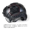 Alpha Label Anti-Fog Lenses, Helmet Rail, Mounted, Goggles, Tan, Brown,