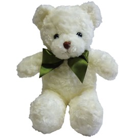 ActiveIsland Teddy Bear 60 Seconds Recording Plush Toy 36cm Voice Recorder a082 (White)