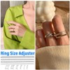 Invisible Ring Size Adjuster for Loose Rings, Pack of 16