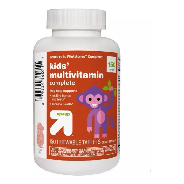 Vitaminas Niños (150) A C D3 B6 B12 Calcio Hierro