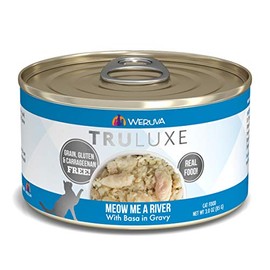 Weruva Truluxe Cat Food, Meow Me A River With Basa In Gravy, 3Oz Can (Pack Of 24)