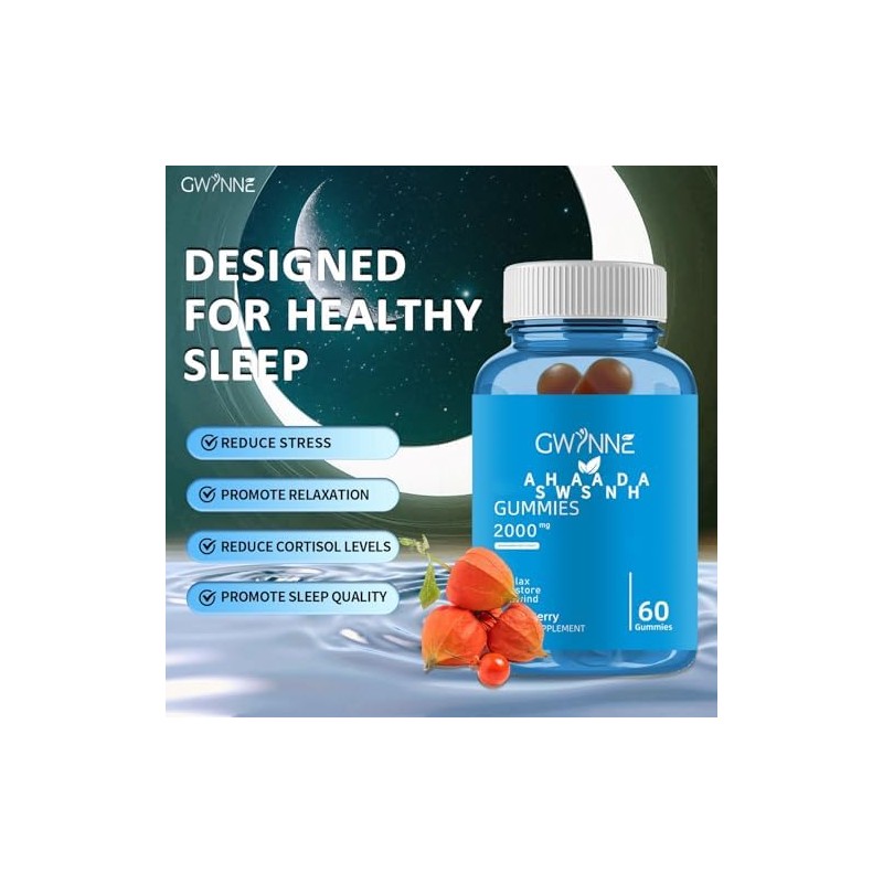 Gwynne Gominolas De Vitaminas Con Sabor A Bayas Mixtas,reduce El