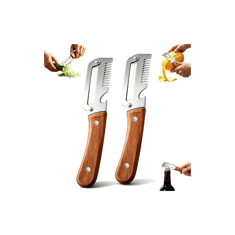 2PCS Pelador Verduras Multifunción