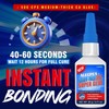 20g Medium-Thick CA Glue (500 CPS), Instant Clear Cyanoacrylate Glue